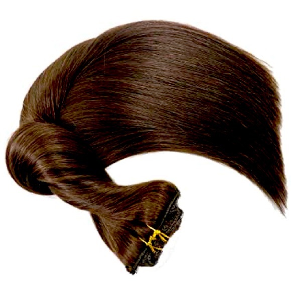 HUMAN HAIR Lace Base Clip In Hair Extensions Thick ends Double Wefted Remy Hair - Picture 3 of 7